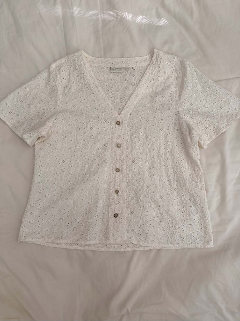 Vintage Eyelet Top